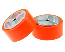 JS4320 Aluminum - Silicone Wheel Pair (43mm x 20mm) Pair - Thumbnail