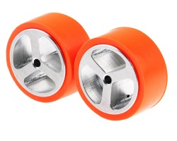 Jsumo - JS4320 Aluminum - Silicone Wheel Pair (43mm x 20mm) Pair (1)