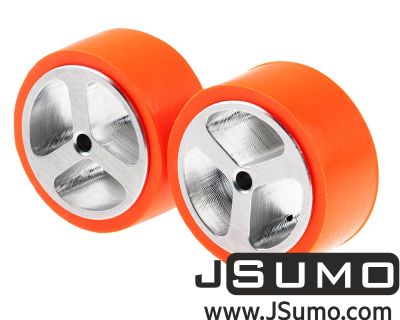 Jsumo - JS4320 Aluminum - Silicone Wheel Pair (43mm x 20mm) Pair (1)