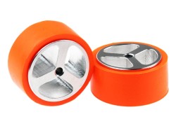 Jsumo - JS4320 Aluminum - Silicone Wheel Pair (43mm x 20mm) Pair