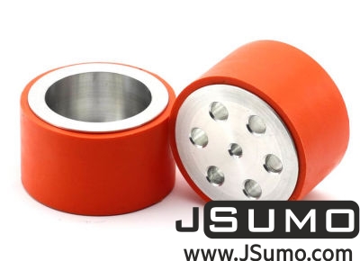 Jsumo - JS7444 Aluminum-Silicone Wheel Pair (74mm Diameter)