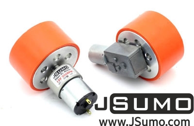 Jsumo - JS7444 Aluminum-Silicone Wheel Pair (74mm Diameter) (1)