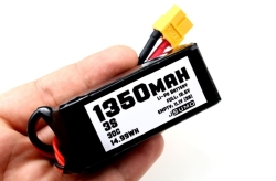 JSumo 11.1V LiPo Battery 1350mAh 30C – 3S Lithium Polymer Battery - Thumbnail