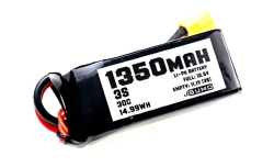JSumo 11.1V LiPo Battery 1350mAh 30C – 3S Lithium Polymer Battery - Thumbnail