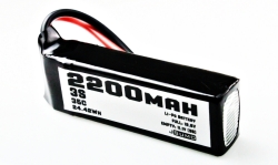 JSumo 11.1V LiPo Battery 2200mAh 35C – 3S Lithium Polymer Battery - Thumbnail