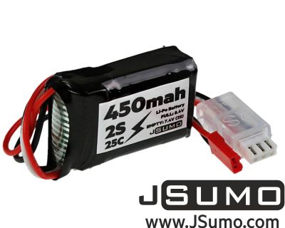 Jsumo - JSumo 2S 7.4 Volt 450 Mah LiPo Battery
