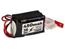 Jsumo - JSumo 3S 11.1 Volt 450 Mah LiPo Battery