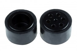 JSumo Dark Silicone Wheel Set (33mm Diameter - Pair) - Thumbnail