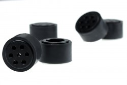 JSumo Dark Silicone Wheel Set (33mm Diameter - Pair) - Thumbnail