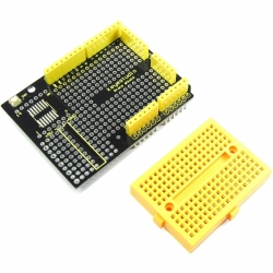 Keyestudio MEGA ProtoShield V3 with Mini Breadboard - Thumbnail