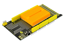 Keyestudio MEGA ProtoShield V3 with Mini Breadboard - Thumbnail