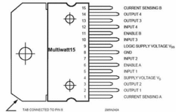 STMicroelectronics - L298N Dual Motor Driver IC 2A 5V-46V (1)