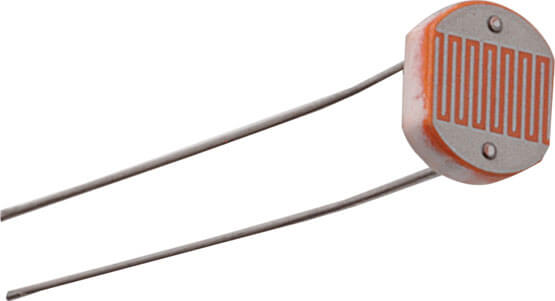 LDR (PhotoCell) Light Dependent Resistor (5mm Diameter) Light Sensors