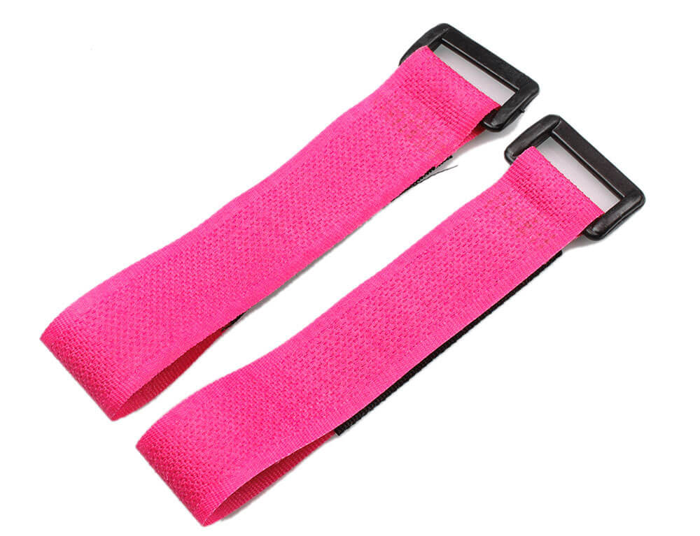 Lipo Battery Belt Set 20cm - Pink