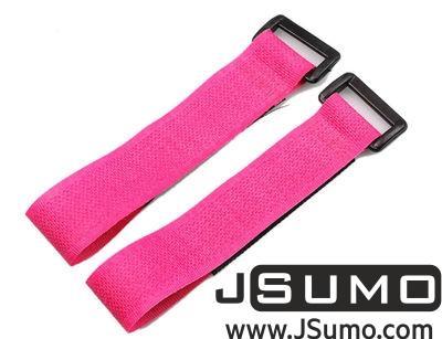  - Lipo Battery Belt Set 20cm - Pink