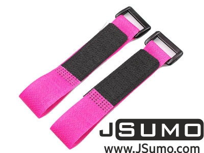  - Lipo Battery Belt Set 20cm - Pink (1)