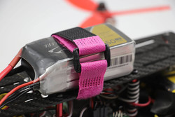 Lipo Battery Belt Set 20cm - Pink - Thumbnail