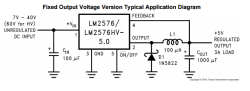 LM2576S-5 5V 3A Fixed Switching Mode Regulator - Thumbnail
