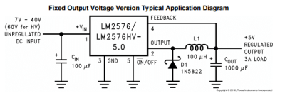  - LM2576S-5 5V 3A Fixed Switching Mode Regulator (1)