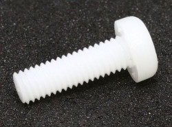 M3x10 Philips Head Nylon Machine Screw (10 Pcs Pack) - Thumbnail