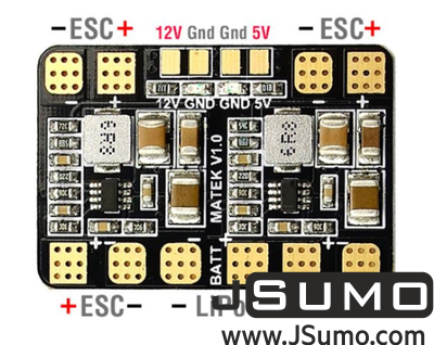  - Matek Micro PDB w/ Bec 5V & 12V