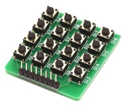 Jsumo - Matrix Button Keypad Module (4x4 Keypad)