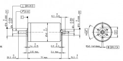 Maxon RE40 Dc Motor (148866) - Thumbnail