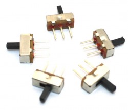 Micro Slider Switch SPDT (5 Pcs Pack) - Thumbnail