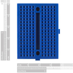 Mini Blue Breadboard 170 Pinhole - Thumbnail