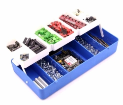 Jsumo - Mini Organizer Component Box (Blue - 13 Compartment)