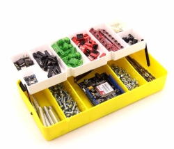 Mini Organizer Component Box (Yellow - 13 Compartment) - Thumbnail