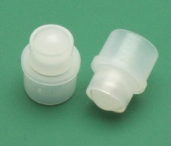 Mini Plastic Caster Wheel Pair - Thumbnail