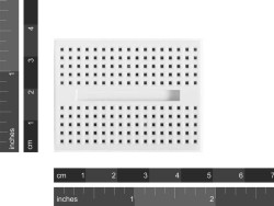 Mini White Breadboard - Thumbnail