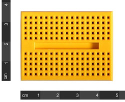  - Mini Yellow Breadboard 170 Pinhole (1)