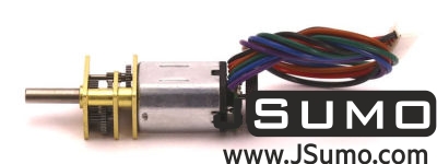 Jsumo - MP12 6V 1580 RPM High Power Micro Gearmotor With Encoder (1)