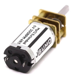 MP12 Extended Micro Gear Motor 6V 300RPM MP - Thumbnail