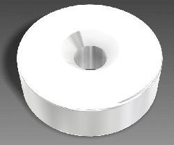 Neodymium Magnet Countersink Holed Disc Strong N52 (15mm Dia. x 5mm) - Thumbnail