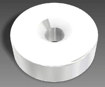 Neodymium Magnet Countersink Holed Disc Strong N52 (15mm Dia. x 5mm)