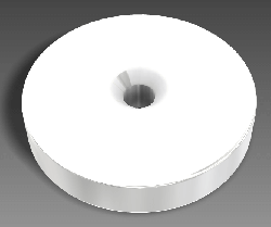 Neodymium Magnet Countersink Disc Strong N52 (25mm x 5mm) - Thumbnail