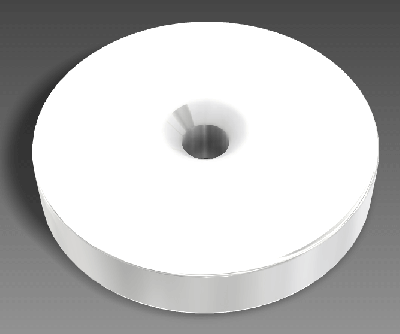 Neodymium Magnet Countersink Disc Strong N52 (25mm x 5mm)