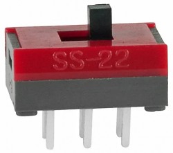 NKK Switches - NKK Micro DPDT Switch 0.1