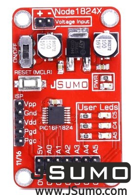 Jsumo - NODE1824X PIC16F1824 Breakout Board (1)