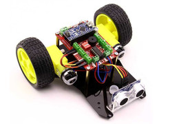 ObtaBOT Obstacle Avoiding and Following Robot Kit - Thumbnail