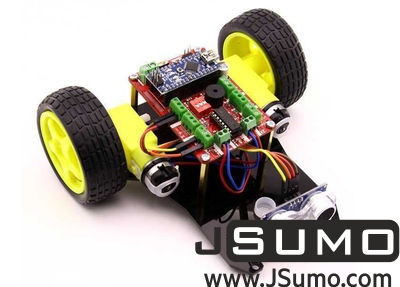 Jsumo - ObtaBOT Obstacle Avoiding and Following Robot Kit