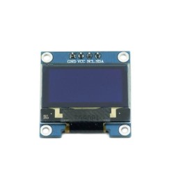 OLED LCD Screen 128x64 0.96 inch - White (I2C Interface) - Thumbnail