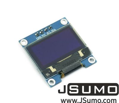  - OLED LCD Screen 128x64 0.96 inch - White (I2C Interface)
