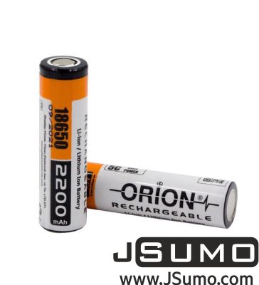  - Orion 18650 3.7V 2200mah Li-Ion Rechargable Cell