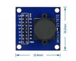 OV7670 Arduino Camera Module - Thumbnail