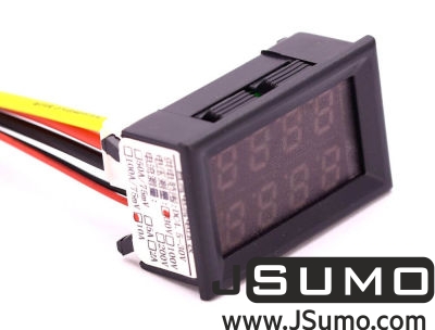  - Panelmeter Voltmeter & Ammeter (4.5-30V & 10A)