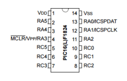 PIC16F1824 Pic MCU 14 Pin TSSOP - Thumbnail